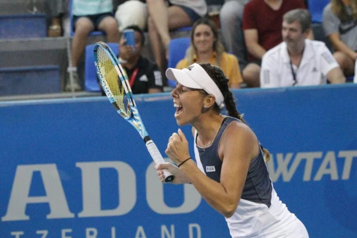 Giuliana Olmos, la primera mexicana de la historia en jugar una final del US Open