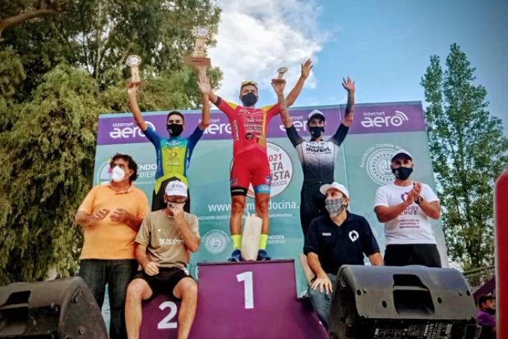 Nicolás Naranjo voló en la primera etapa de la Vuelta a Mendoza