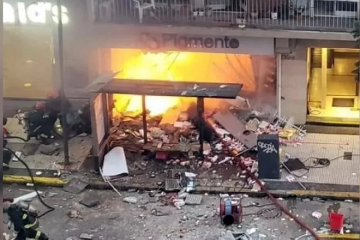 [VIDEO] Así fue la explosión en la perfumería