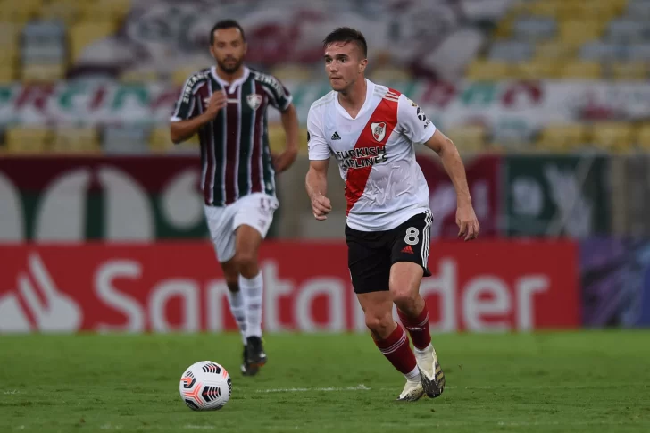 River cosechó un empate ante Fluminense en su debut en la Copa Libertadores