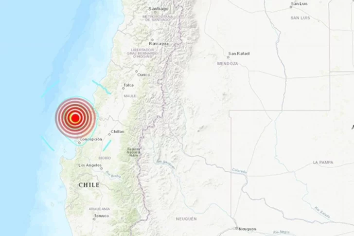 Un terremoto de 6 grados sacudió Chile y generó pánico en la población