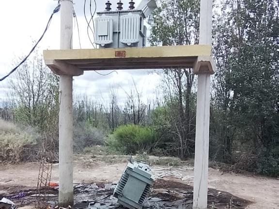 Por el robo de transformadores y tableros, malestar en el campo Por el robo de transformadores y tableros, malestar en el campo