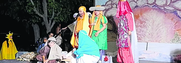 Una cruzada vecinal de arte y esperanza Una cruzada vecinal de arte y esperanza