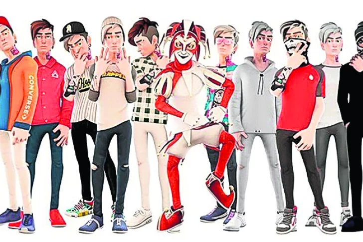 Un trapero presentó su propio videojuego