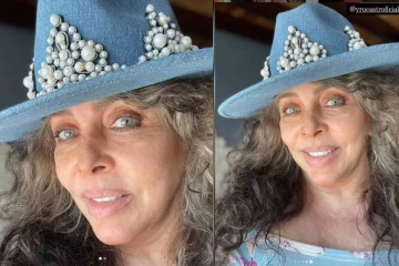 Verónica Castro se dejó las canas y debutó como modelo Verónica Castro se dejó las canas y debutó como modelo