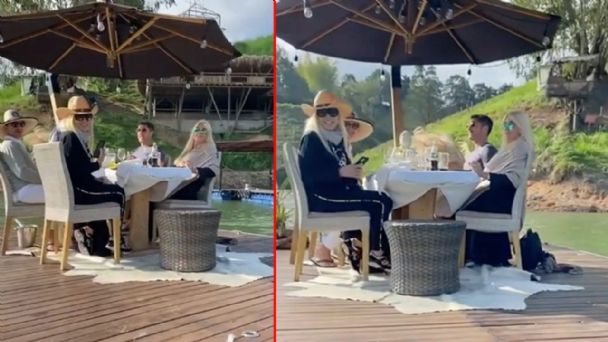 Susana Giménez festejó su cumpleaños en una balsa Susana Giménez festejó su cumpleaños en una balsa