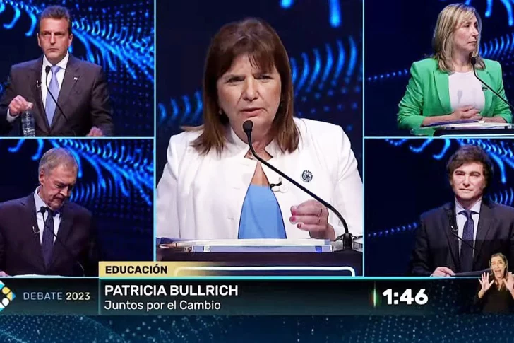 Exposiciones picantes y duras réplicas en el tema Educación durante el debate