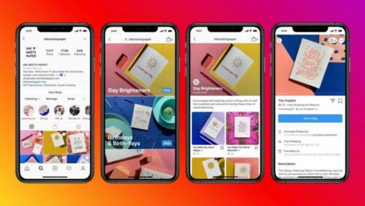 Facebook e Instagram lanzan una nueva función de tiendas online