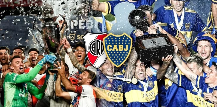 Luego del triunfo de Boca, así quedó el ranking de títulos