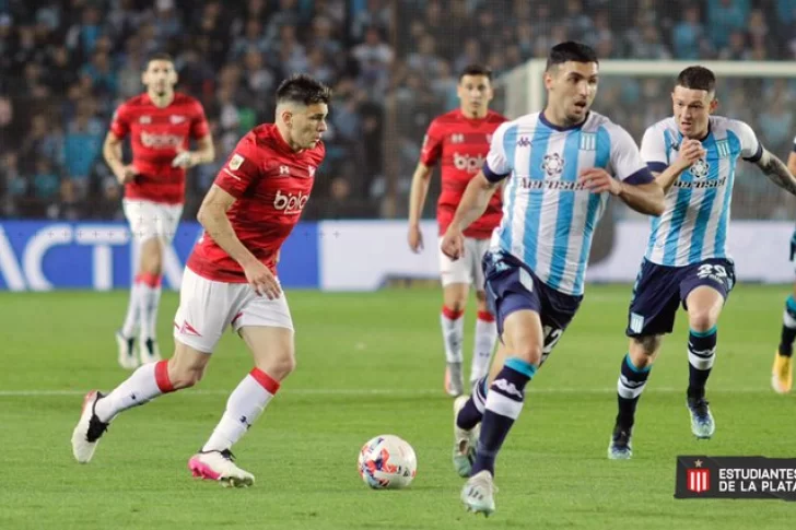Racing y Estudiantes quedaron a mano en el cierre de la jornada
