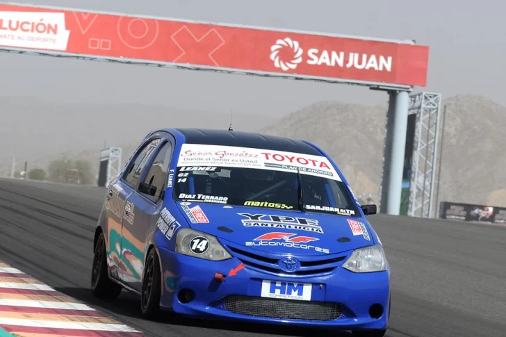 El sanjuanino Facundo Leanez fue el gran protagonista en las clasificaciones del TN