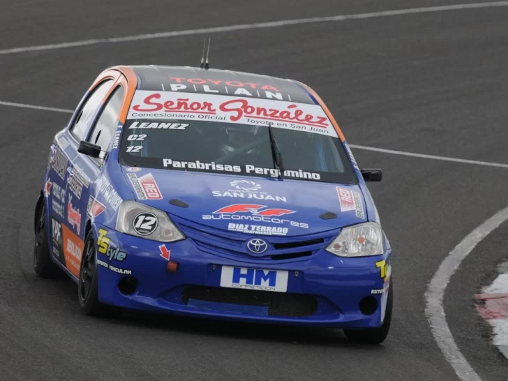 Zarpazo de Facundo Leánez en su serie y partirá 6to en la final de la C2