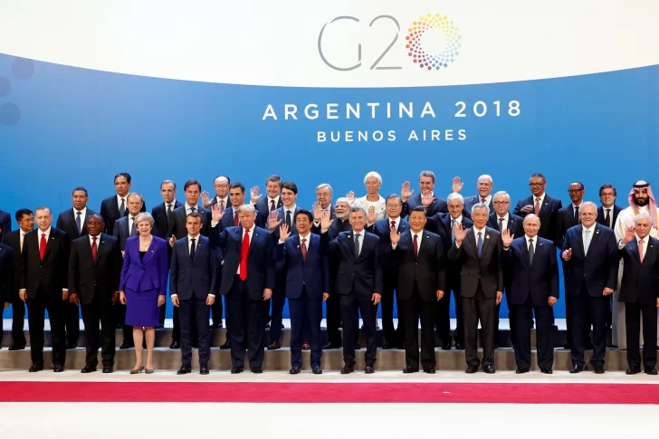 La “foto de familia” del G20
