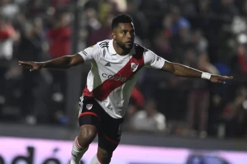 Borja le dio la victoria a River y sigue subiendo en la tabla Borja le dio la victoria a River y sigue subiendo en la tabla