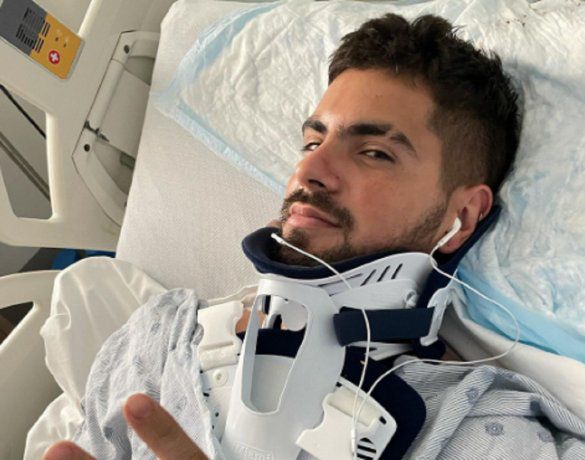 El líder de Rombai tuvo un accidente con su auto en Estados Unidos El líder de Rombai tuvo un accidente con su auto en Estados Unidos