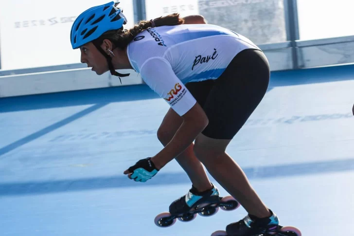 Patín carrera: Fernanda Illanes se ubicó 19na en los 500 metros