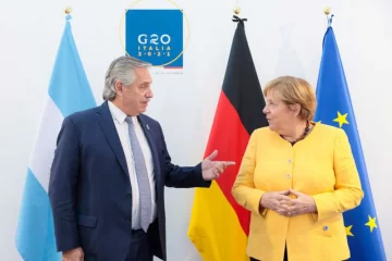 Fernández mantuvo reuniones bilaterales con Merkel, Macron y Sánchez Fernández mantuvo reuniones bilaterales con Merkel, Macron y Sánchez