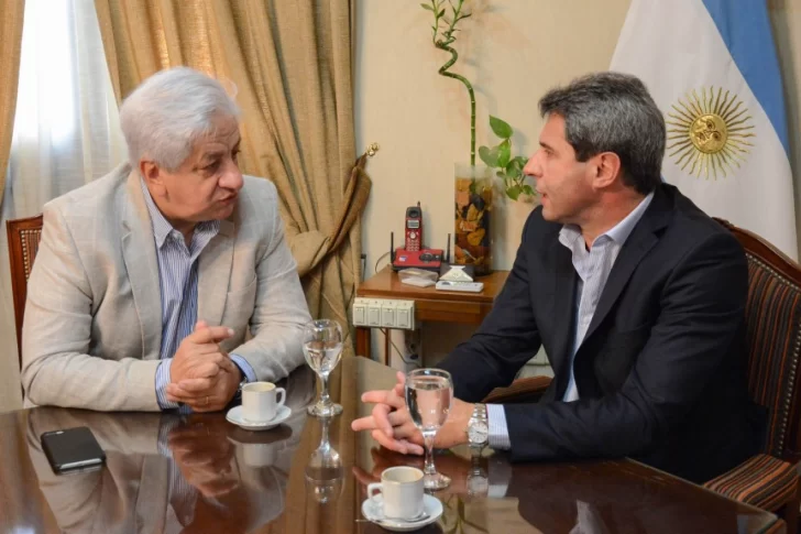 Uñac, cara a cara con el jefe de los empleados judiciales