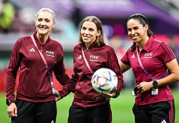 Una árbitra francesa hizo historia Una árbitra francesa hizo historia