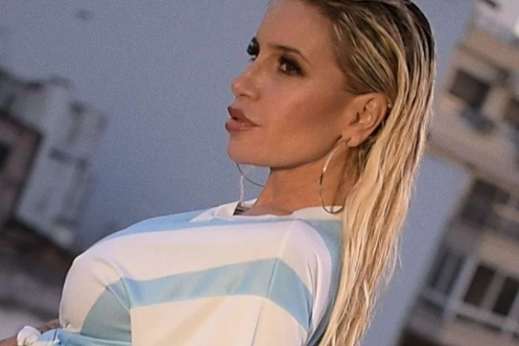 Florencia Peña jugó fuerte con lo más diminuto que tenía en el ropero