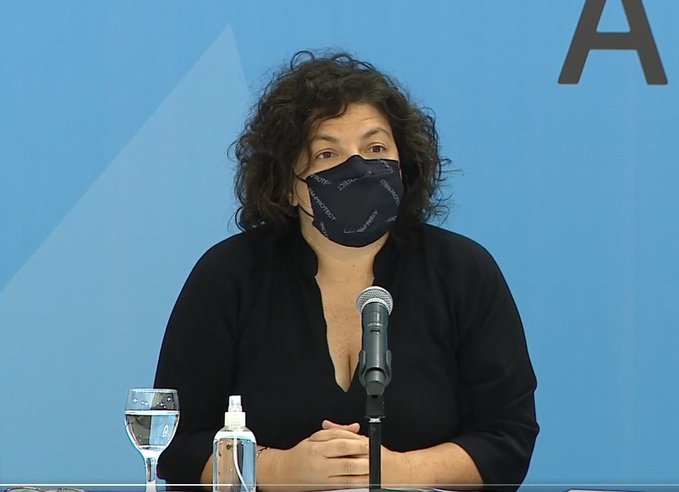 Vizzotti presentó el protocolo para el inicio del ciclo lectivo que incluye uso de barbijos Vizzotti presentó el protocolo para el inicio del ciclo lectivo que incluye uso de barbijos