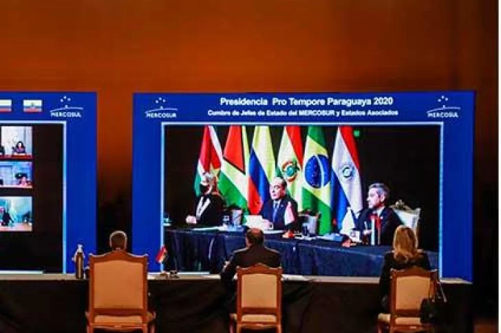 El gobierno nacional suspendió la cumbre presencial del Mercosur y será virtual