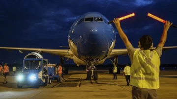 Partió el octavo vuelo de Aerolíneas Argentinas a Rusia en busca de más vacunas Sputnik V Partió el octavo vuelo de Aerolíneas Argentinas a Rusia en busca de más vacunas Sputnik V