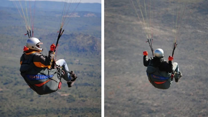 Hacía parapente, perdió el control, cayó al piso y falleció Hacía parapente, perdió el control, cayó al piso y falleció