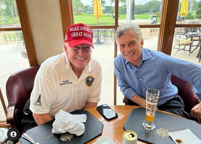 Macri almorzó con Trump en Estados Unidos y analizaron el “contexto global” Macri almorzó con Trump en Estados Unidos y analizaron el “contexto global”