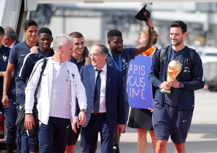 La Copa del Mundo llegó a Francia y miles de personas festejaron el título en las calles