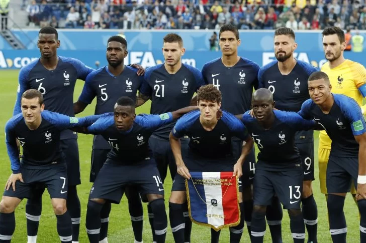 Francia romperá la cábala y repetirá la vestimenta de la semifinal