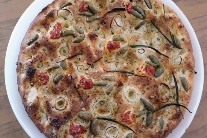 ¡La Focaccia, no puede faltar!