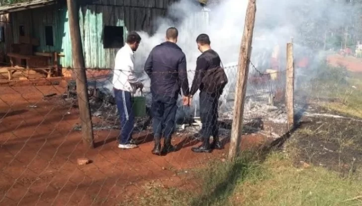 Un nene de 4 años murió en medio del incendio de su vivienda