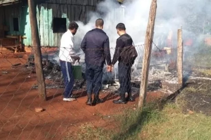 Un nene de 4 años murió en medio del incendio de su vivienda