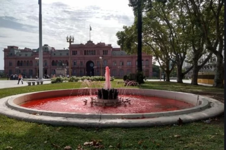 Fuente de la Plaza 25 de Mayo: al rescate de una joya del 1800