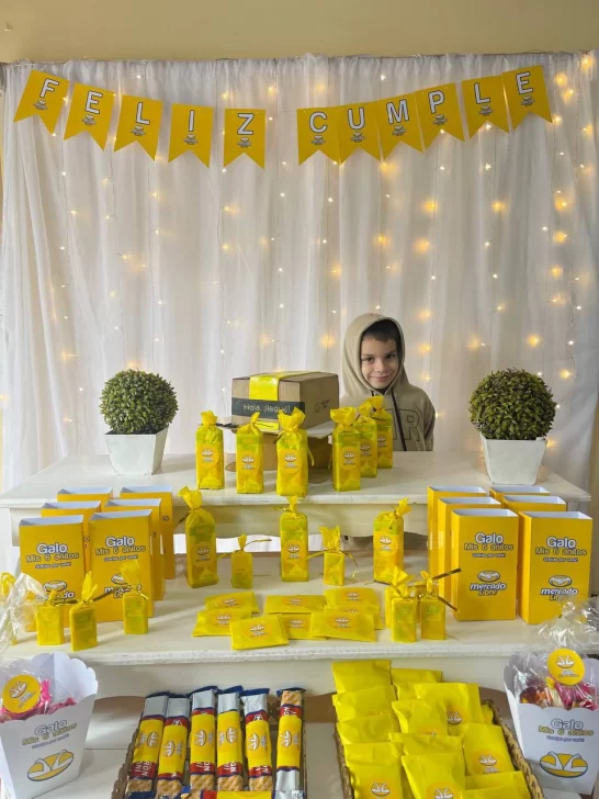 La inesperada temática de cumpleaños de un nene que generó sorpresa