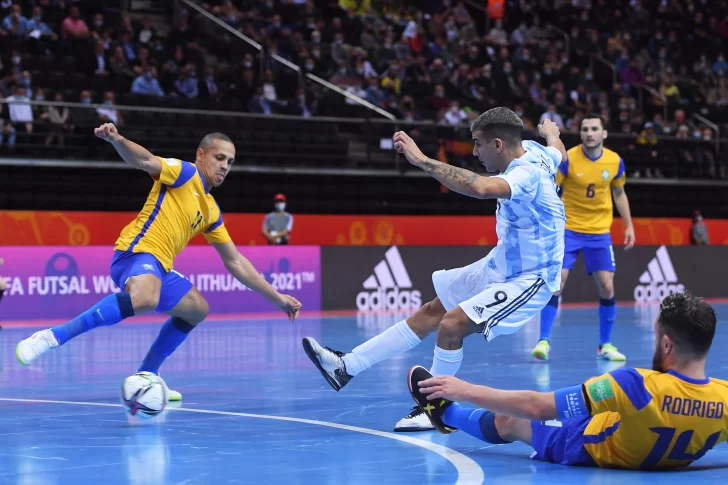 Histórico: Argentina derrotó a Brasil y buscará ser bicampeón mundial de futsal
