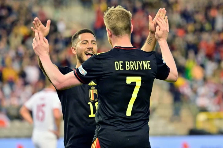 Polonia, rival de Argentina en Qatar, perdió 6-1 ante Bélgica