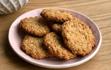 Receta de Galletas de avena casera: una preparación fácil y rápida