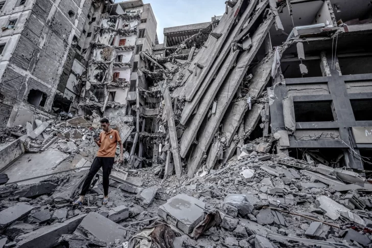 Sube a 770 los palestinos muertos en Gaza por la respuesta israelí a los ataques de Hamas