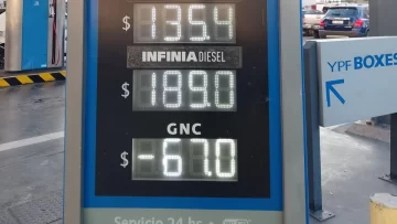 Desde ayer, cargar GNC en San Juan es 9 pesos más caro