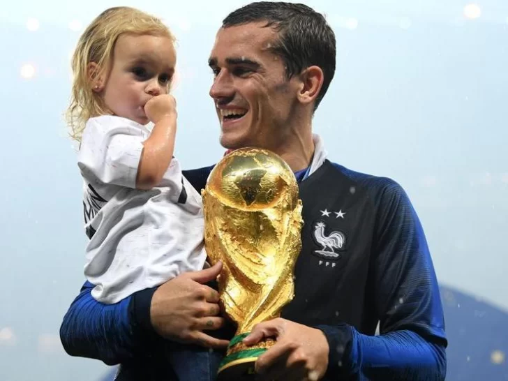 La increíble coincidencia en los cumpleaños de los hijos de Antoine Griezmann