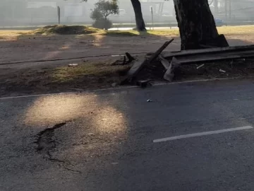 Conducía su auto e impactó contra un guardarrail: estaba ebrio Conducía su auto e impactó contra un guardarrail: estaba ebrio
