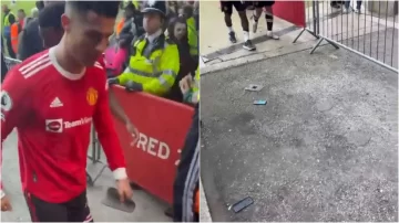 CR7 agredió a un hincha, le pidió perdón y lo invitó a ver un partido del Manchester CR7 agredió a un hincha, le pidió perdón y lo invitó a ver un partido del Manchester