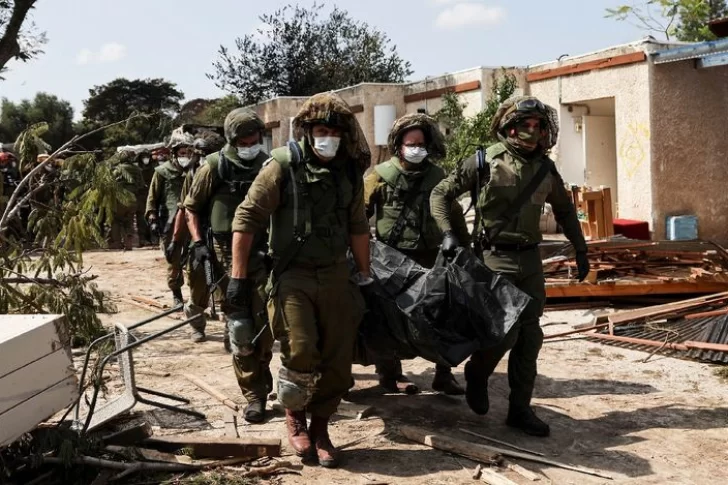 Israel elevó a 203 la cifra de rehenes que Hamas tiene secuestrados en la Franja de Gaza