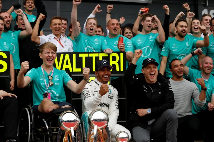 Hamilton ganó de punta a punta en Silverstone Hamilton ganó de punta a punta en Silverstone