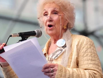 Estela de Carlotto cuestionó la carta de Bonafini al Presidente