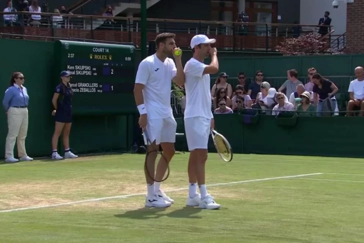 Zeballos jugará la final de dobles y Fernández se metió en semis de tenis adaptado