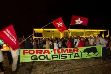 Noche de protestas en Brasil