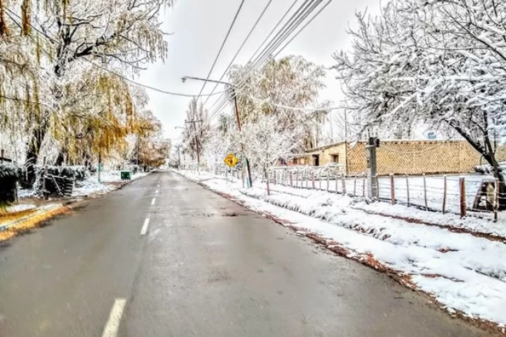 [FOTOS] Iglesia amaneció bajo un manto blanco
